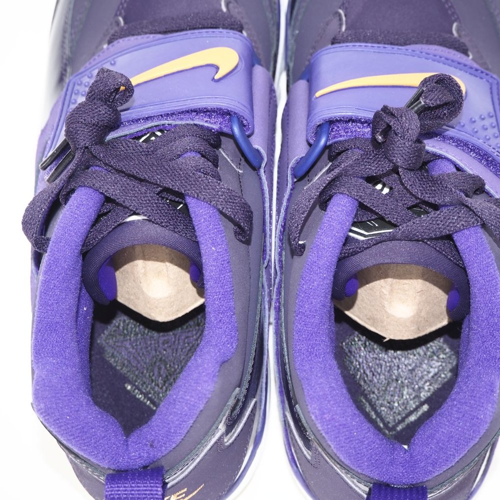 Nike Air Diamond Turf Mens Shoes Purple - Picture 7 of 12
